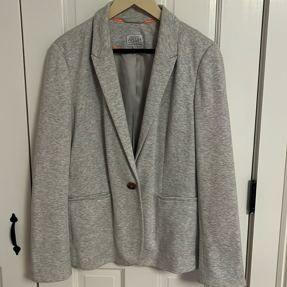 Joules Mollie Blazer in grey mark
